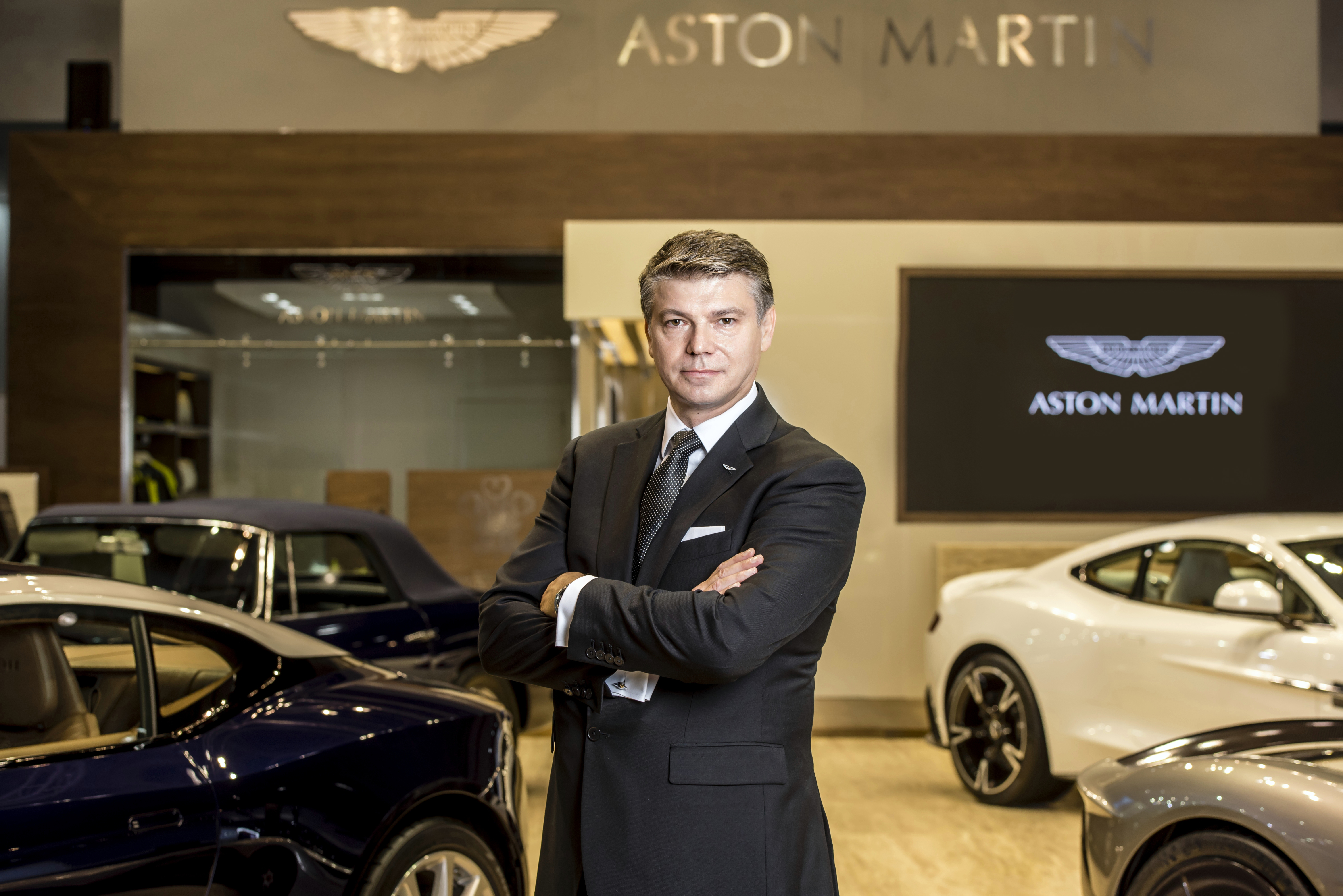Aston Martin MENA CEO Christopher Sheppard