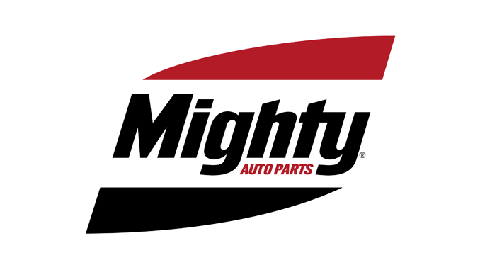 MIGHTY auto parts Logo