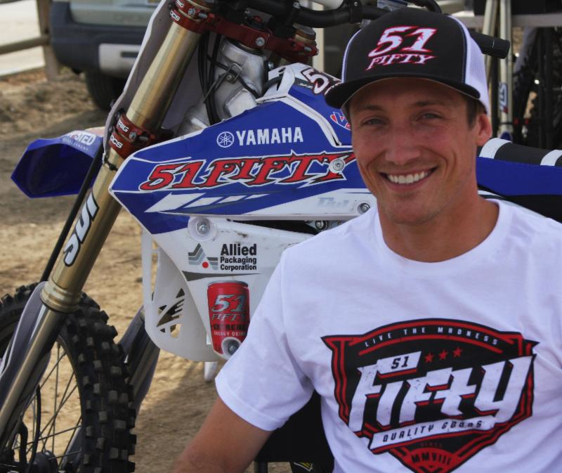 51FIFTY Energy Drink Yamaha Welcomes Kyle Chisholm