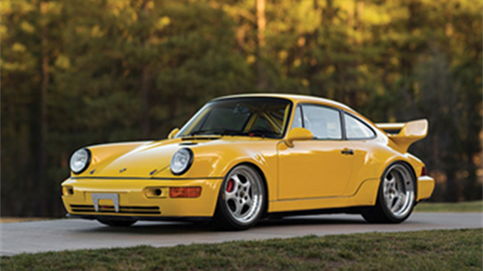 The 765-km 1993 Porsche 911 Carrera RSR 3.8 offered from Exclusively Porsche – The 964 Collection