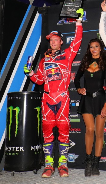 Troy Lee Designs-Red Bull-KTM’s McElrath Puts in Solid Effort to Earn Runner-Up Finish in Glendale-1