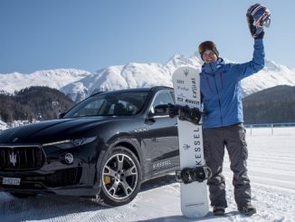 Jamie Barrow and Maserati Levante World Speed Record in St. Moritz, Feb.19 2018