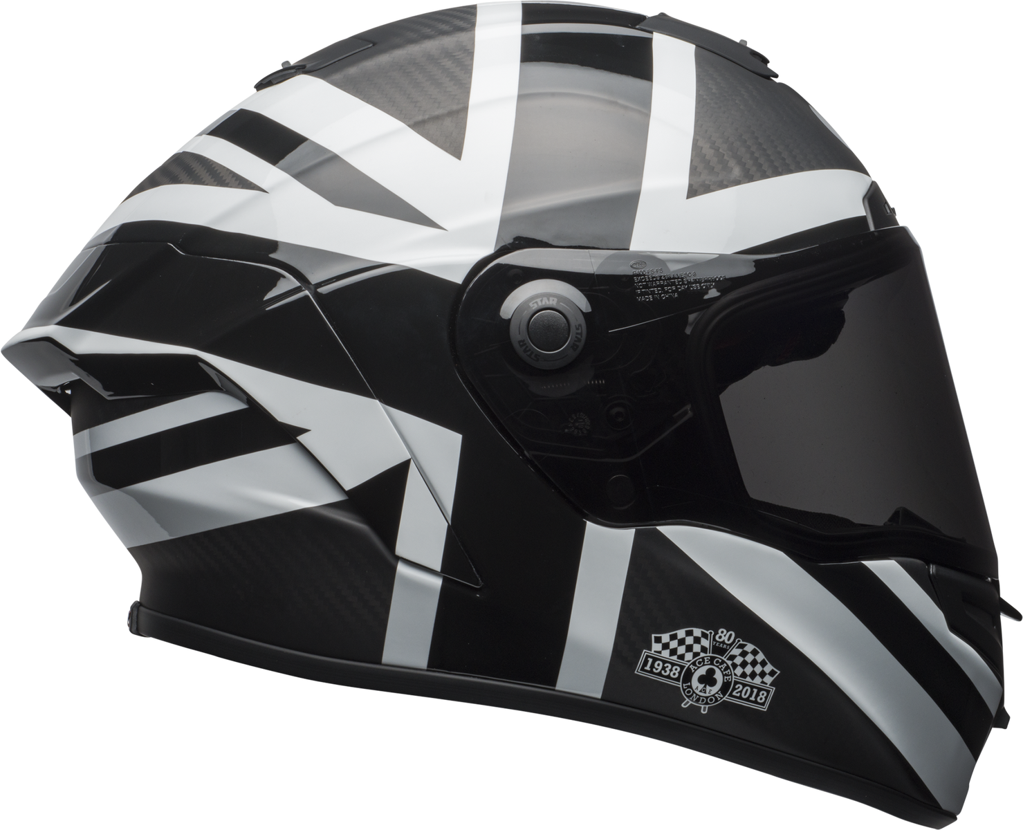Bell Helmets Unveils New 80th Anniversary Ace Café Graphics in 2018 Seasonal One Line
