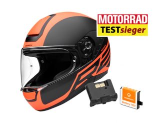 The SCHUBERTH R2 with the integrated SC1 communication system
