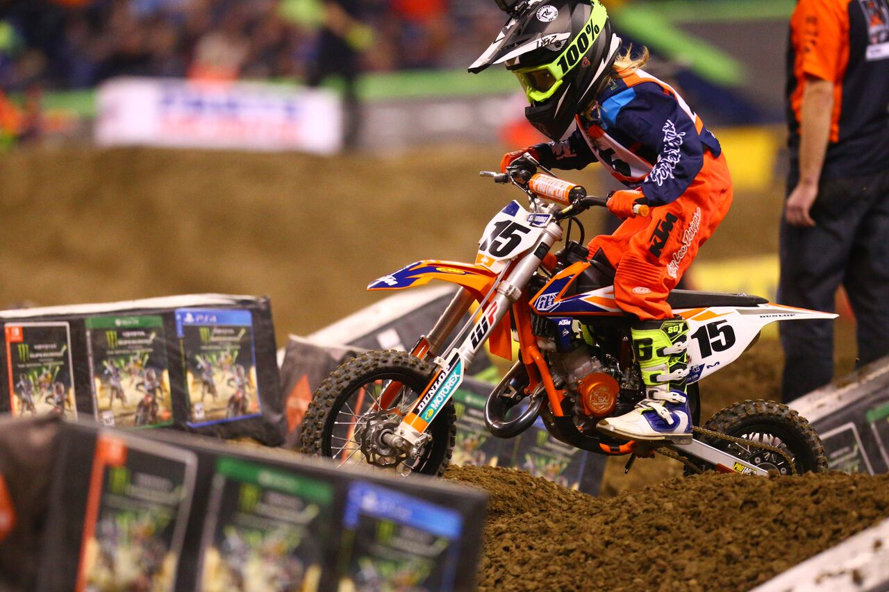 Troy Lee Designs-Red Bull-KTM’s KTM Junior Supercross Challenge at Indianapolis
