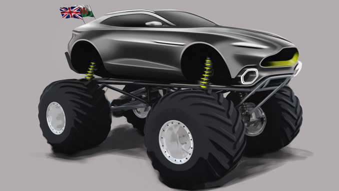 Aston Martin DBX Monster Truck - Project Sparta
