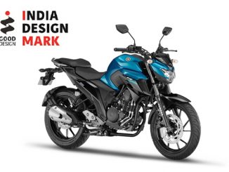 Yamaha Motor Awarded India Design Mark for Seventh Year Running - FZ25