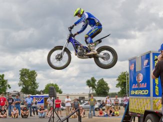 Xtreme Trials exhibition at AMA Vintage Motorcycle Days