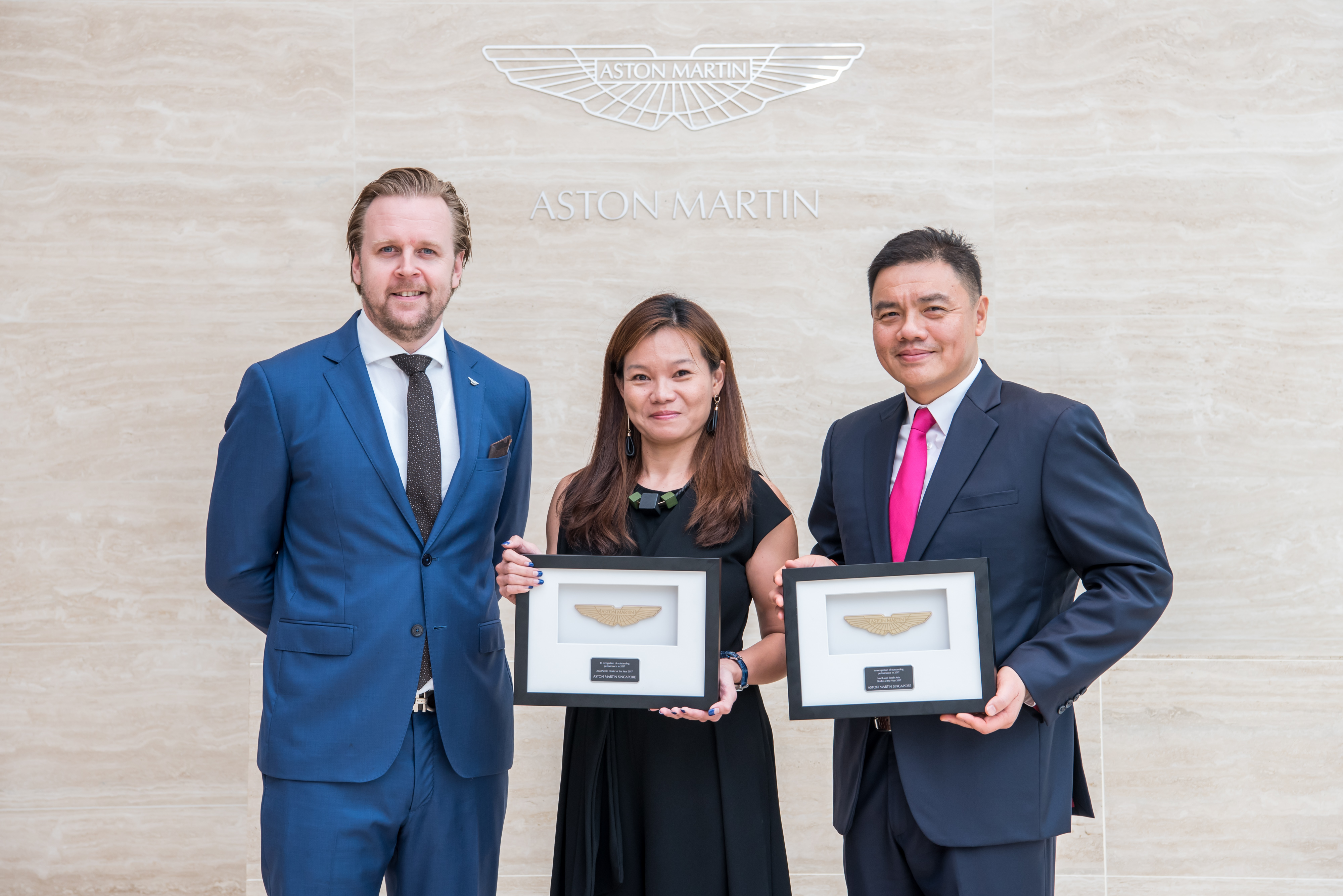 Aston Martin Singapore Wins Dealer of the Year 2017