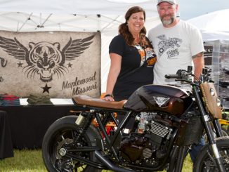 Custom Motorcycle Builders - Teresa and Eric Bess of Flying Tiger Motorcycles
