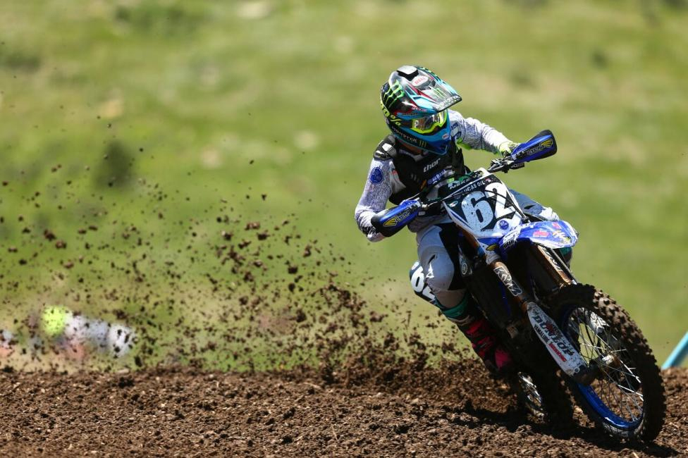 Justin Cooper earned his first career moto win and finished third overall (1-8). - Jeff Kardas