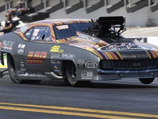 NHRA Pro Mod Mike Janis - action