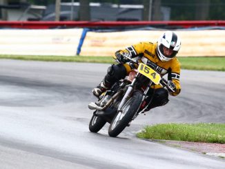 Roadracing World Action Fund to provide soft barriers - photo by Joe Hansen of road racing at 2017 AMA Vintage Motorcycle Days