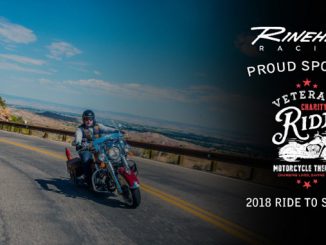 Rinehart Racing signs on as official sponsor of the 2018 Veterans Charity Ride to Sturgis