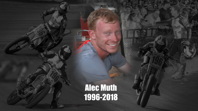 Statement from AMA Pro Racing on the loss of American Flat Track competitor Alec Muth
