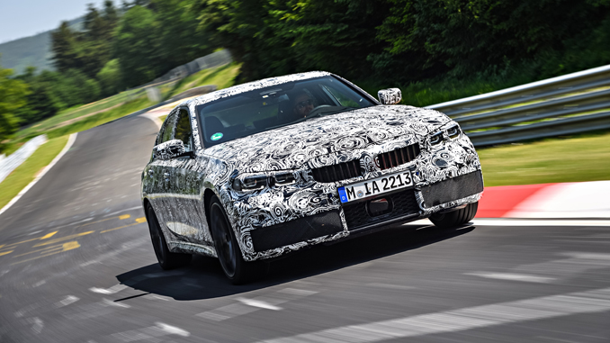 Testing at the Nürburgring - The all-new BMW 3 Series