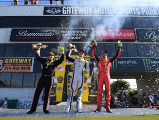 AAA Insurance NHRA Midwest Nationals Winners Circle-StLouis