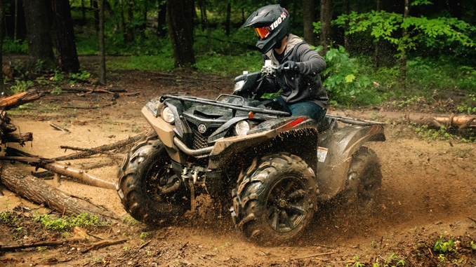 2019 Yamaha Grizzly SE in Tactical Black
