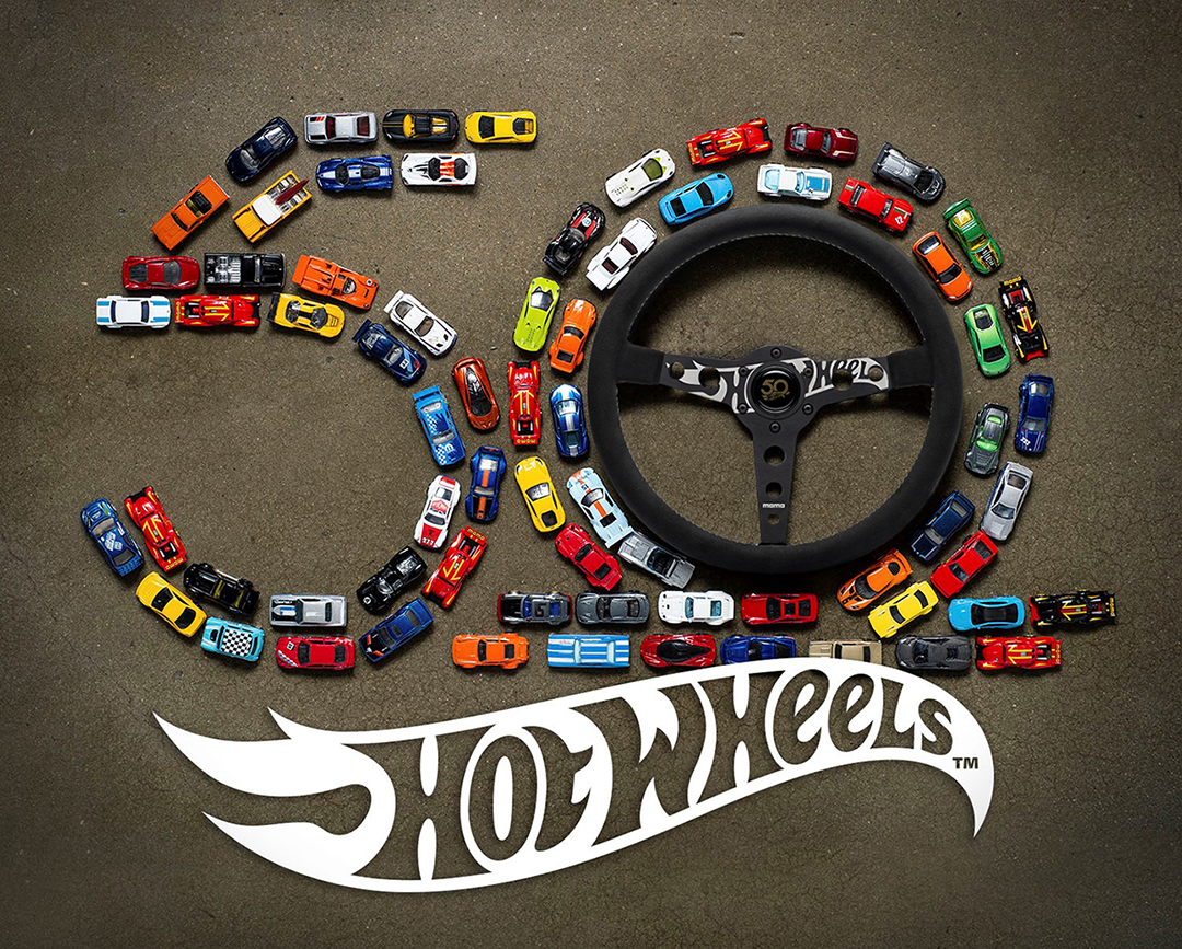 hot wheels 50th anniversary logo