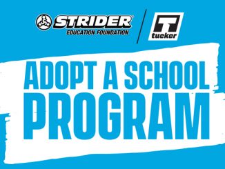 Tucker Announces Strider Adopt-A-School Program