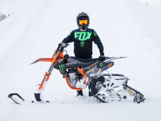 Monster Energy’s Kyle Demelo Lands the World’s First-Ever Front Flip on a Snow Bike