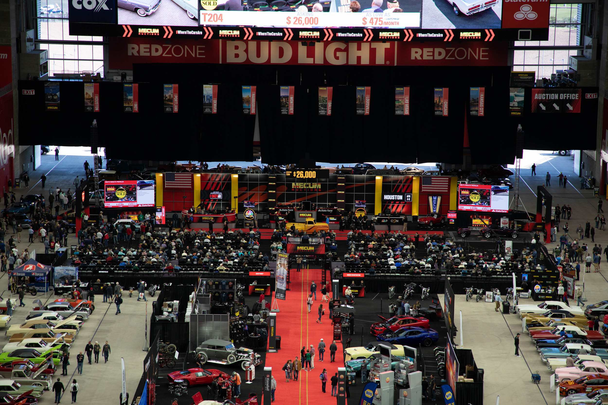 Mecum’s 39 Million Auction in Arizona Smashes FirstYear Event Record