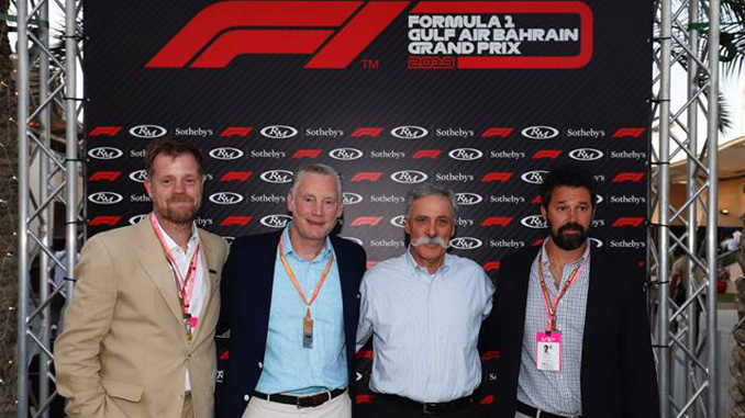 Maarten ten Holder - Sean Bratches - Chase Carey and Shelby Myers (Global Head of Private Sales & Car Specialist RM Sotheby's)