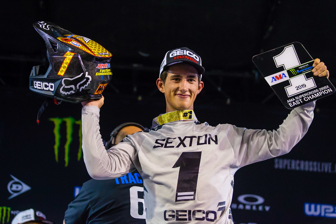 Cooper Webb 2019 Monster Energy AMA Supercross champion