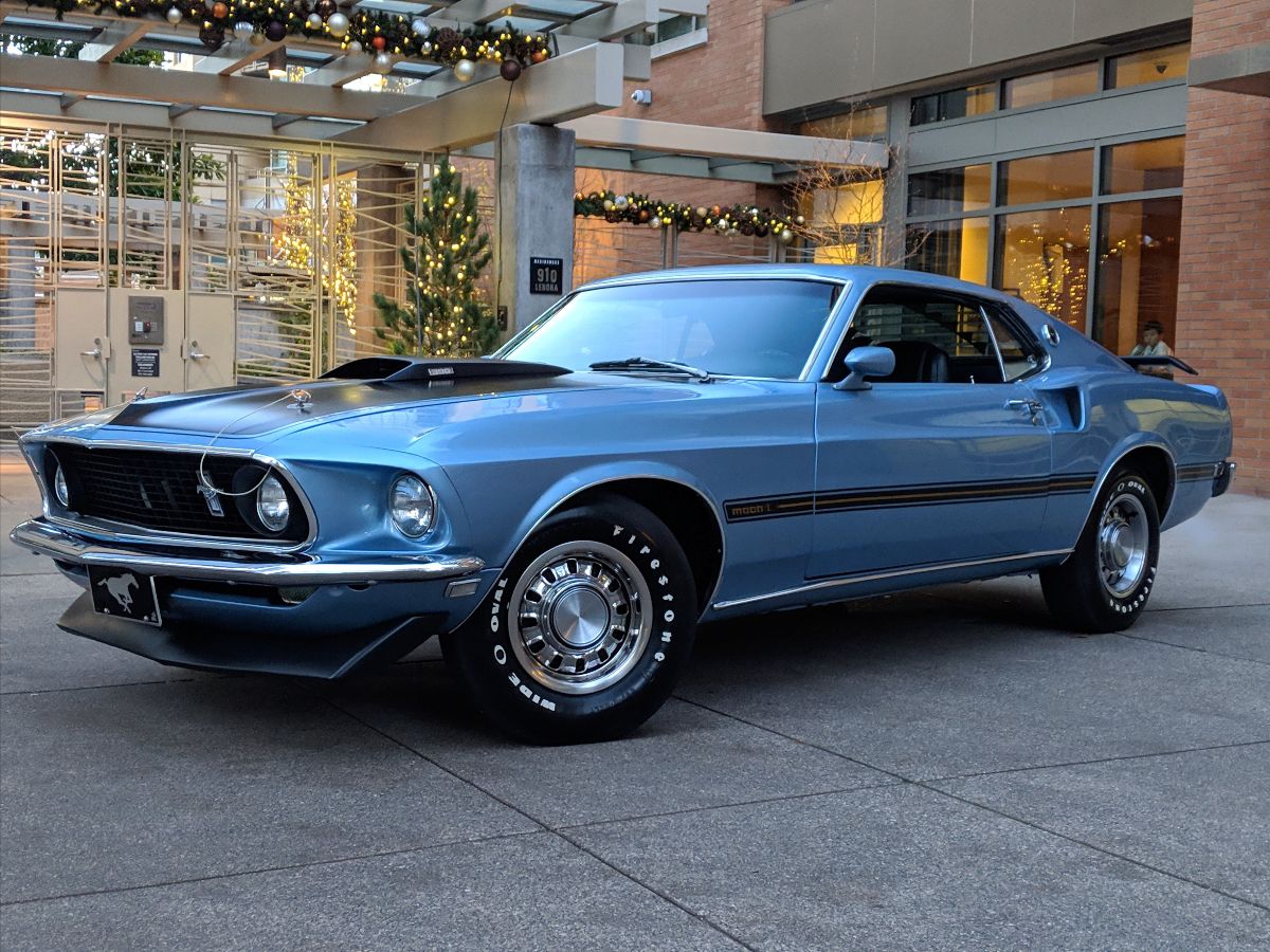 1969 Ford Mustang Mach 1 Fastback 390 CI, 4-Speed (Lot S83) - Mecum Auction Portland