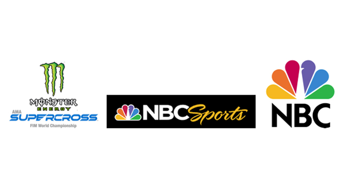 Monster Energy Supercross - NBC Sports - NBC banner