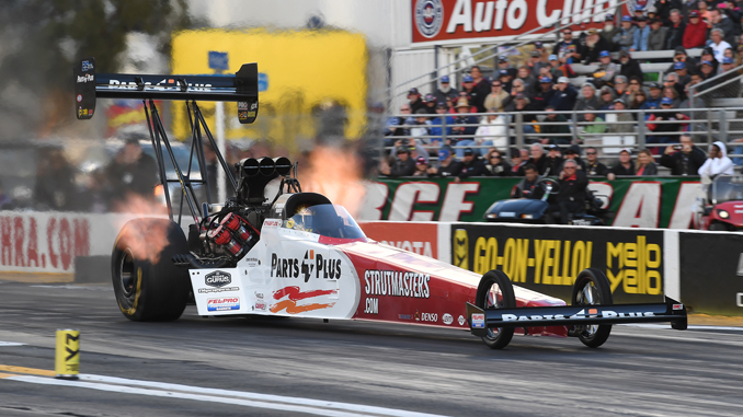 Top Fuel - Clay Millican - Route 66 NHRA Nationals action