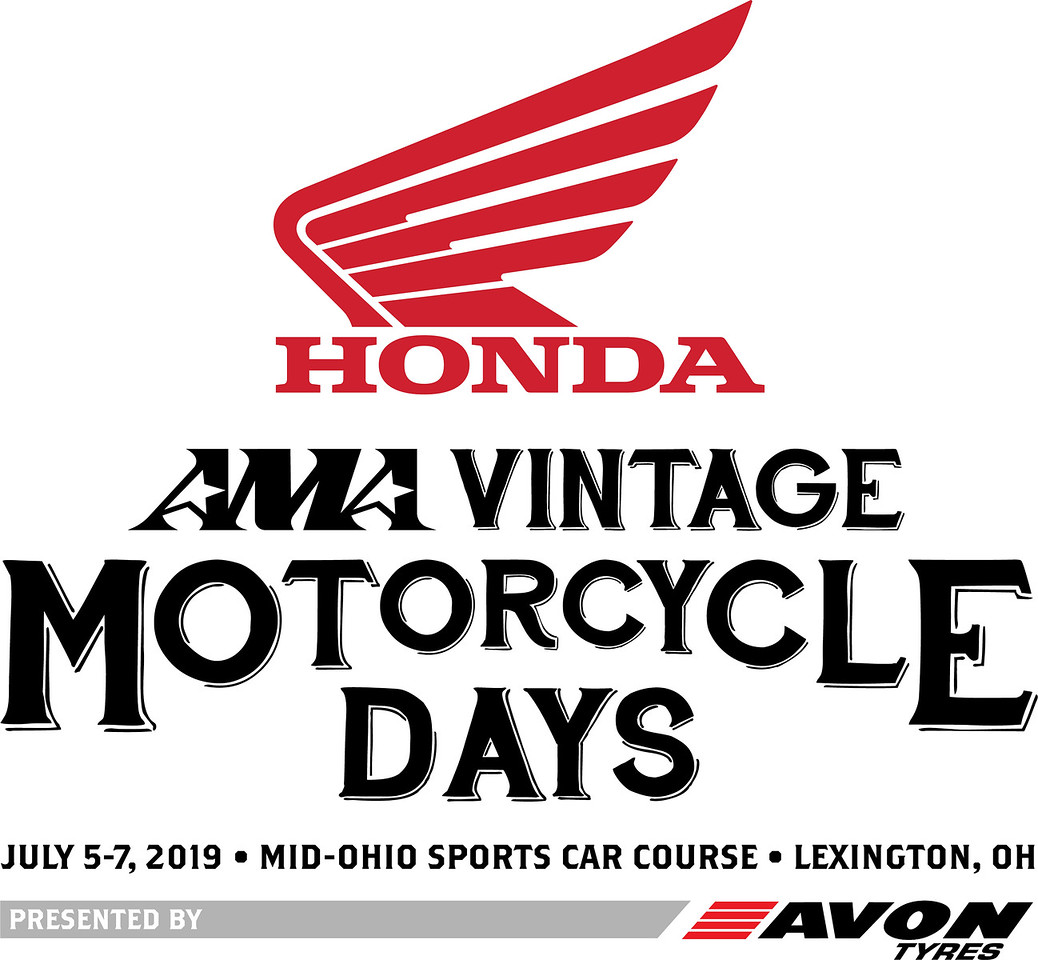 Honda AMA Vintage Motorcycle Days presenting sponsor Avon Tyres