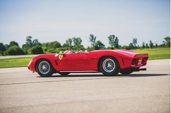 1962 Ferrari 196 SP - Monterey sale (image by Darin Schnabel © 2019 Courtesy of RM Sotheby’s)
