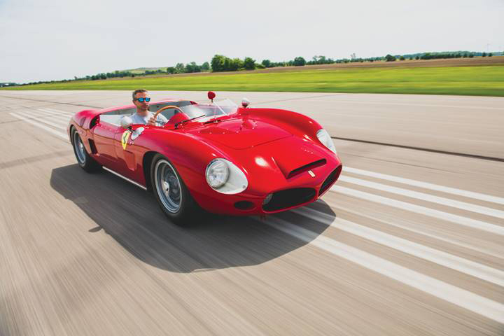 1962 Ferrari 196 SP - Monterey sale (image by Darin Schnabel © 2019 Courtesy of RM Sotheby’s)