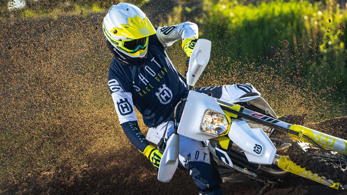 HUSQVARNA MOTORCYCLES REPLICA FLASH COLLECTION 2019 BY SHOT AVAILABLE NOW