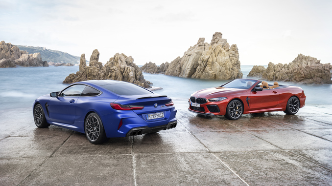 The all-new BMW M8 Competition Coupe and the all-net BMW M8 Convertible