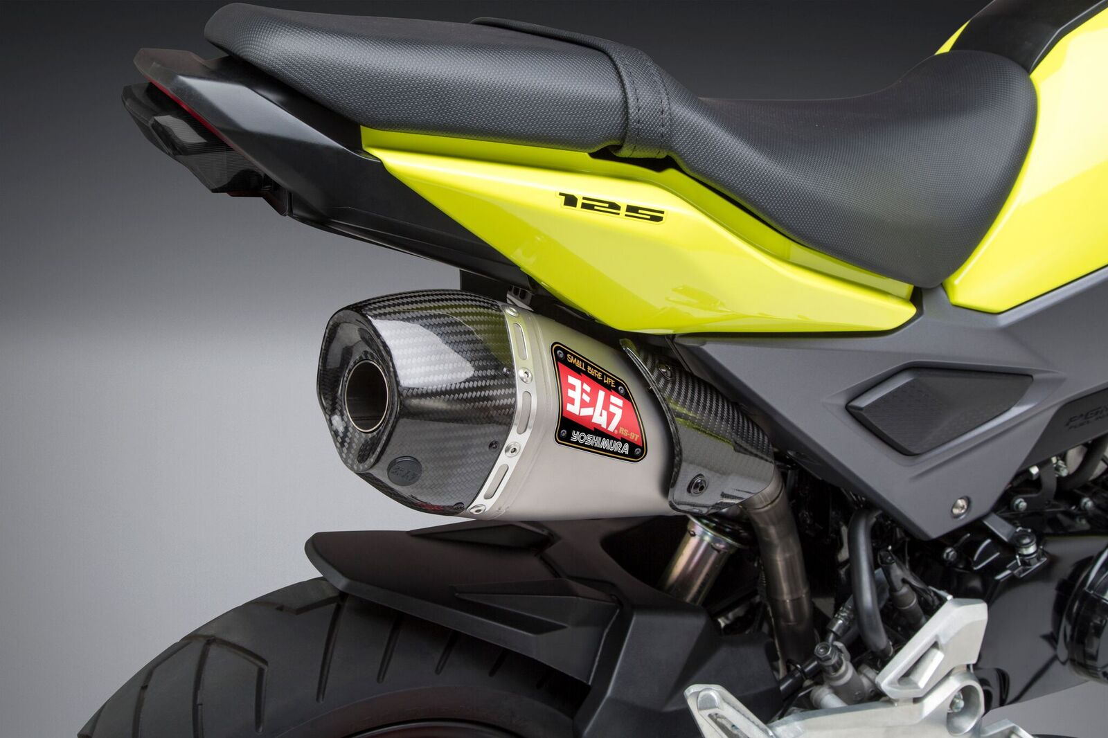 Honda Grom Yoshimura RS9T High Mount Race Series System