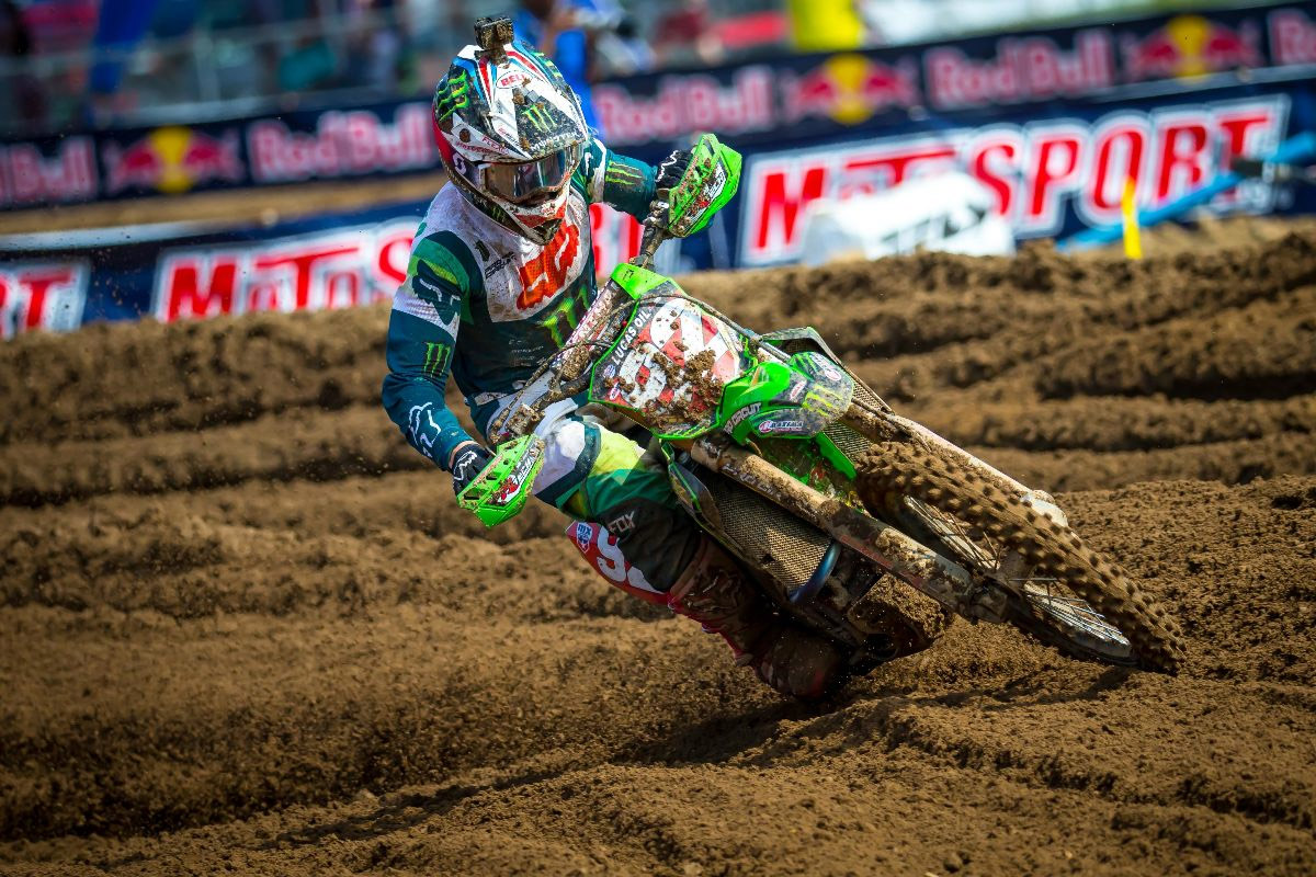 Cianciarulo's 5-2 moto scores were good enough for second overall - RedBud