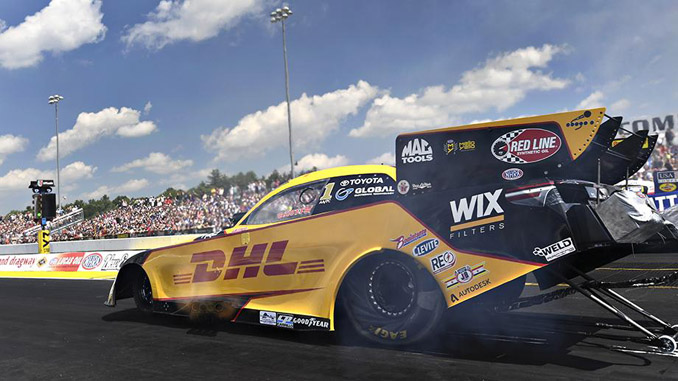 Funny Car - J.R. Todd - NHRA New England Nationals action