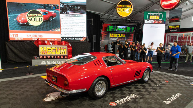 1967 Ferrari 275 GTB-4 (Lot F119) sold at $2750000 - Mecum Auctions Monterey