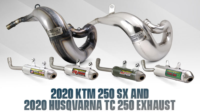 Pro Circuit 2020 KTM 250 SX and Husqvarna TC 250 Exhaust