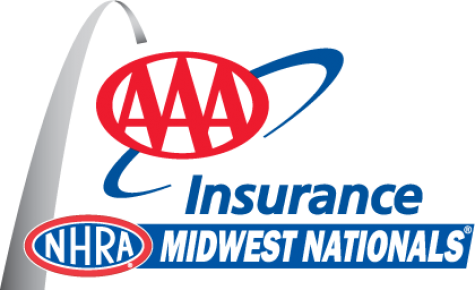 AAA INSURANCE NHRA MIDWEST NATIONALS logo