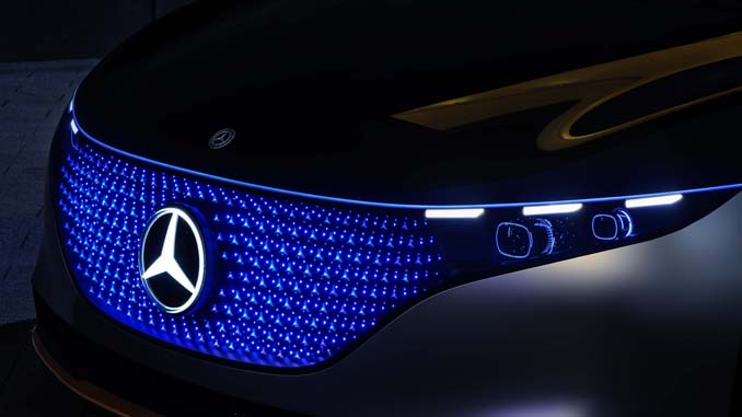 Mercedes-Benz VISION EQS 2019 Consumer Electronics Show 2020: Mercedes-Benz presents an exceptional glimpse into the future