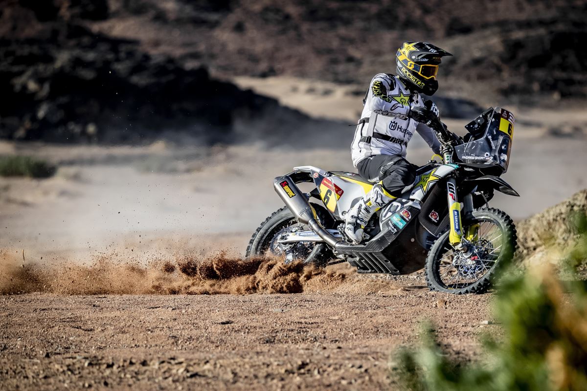 Tough Dakar Stage Three for Rockstar Energy Husqvarna Factory Racing ...