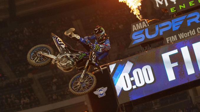 Justin Barcia Wins Monster Energy Supercross 450SX Class Season Opener for Second Straight Year [678]