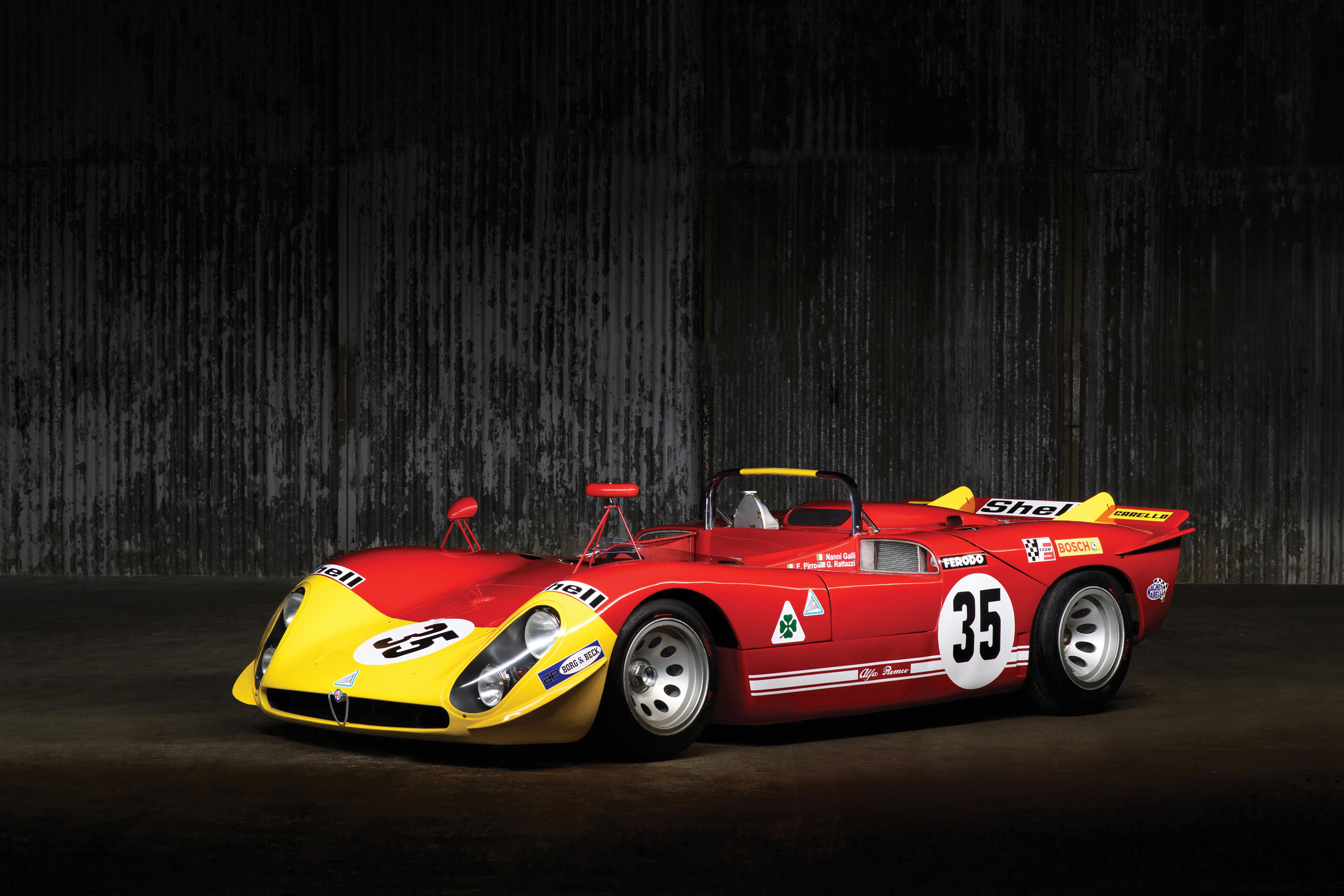 1969 Alfa Romeo Tipo 33/3 (Credit – Tim Scott © 2020 Courtesy of RM Sotheby’s)