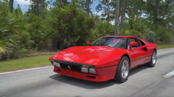 200520 A still from RM Sotheby’s newly released footage of the Ferrari 288 GTO driven by Car Specialist Donnie Gould (© 2020 Courtesy of RM Sotheby’s) (678)