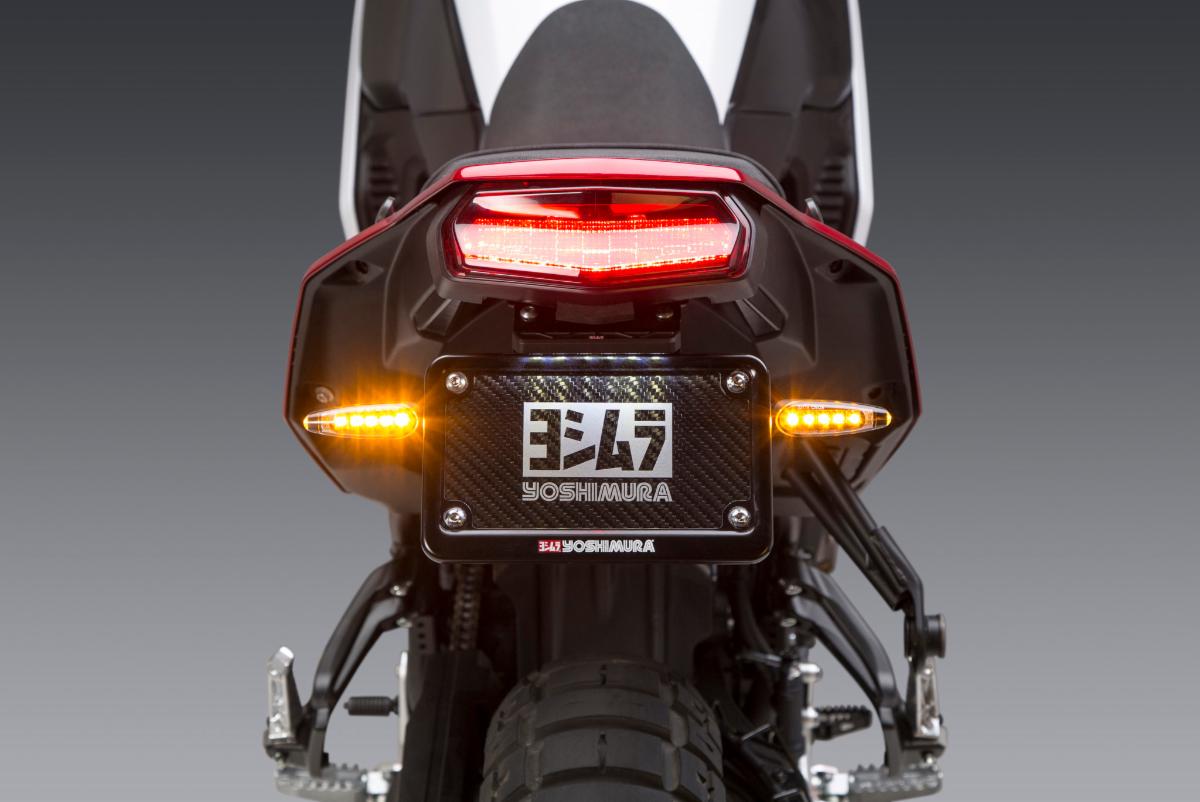 200819 Fender Eliminator Kit for Tenere 700 shown with Yoshimura LED signals (sold separately). (2)