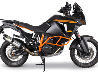 201001 Two Brothers Racing 2015+ KTM 1050-1290 Adventure S1R Slip-On System (678)