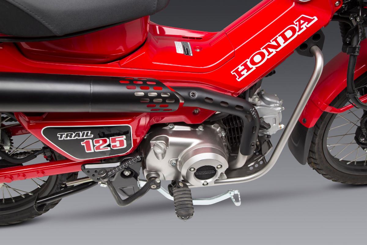 Yoshimura Introduces 2021 Honda Trail 125 Cyclone Exhaust